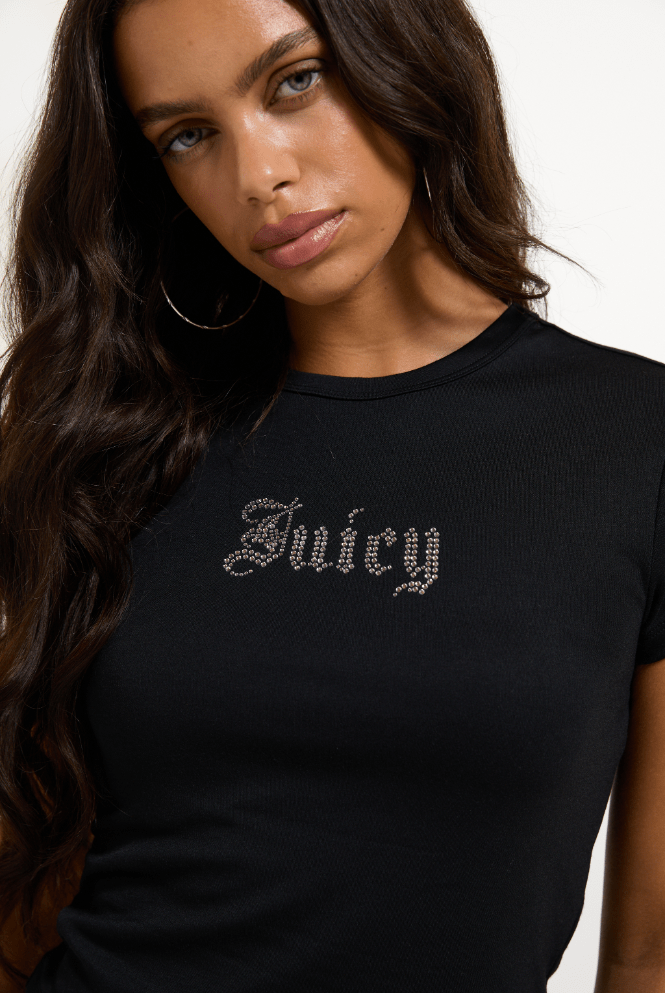 POLERA JUICY COUTURE OLD GOTHIC BABY TSHIRT MUJER