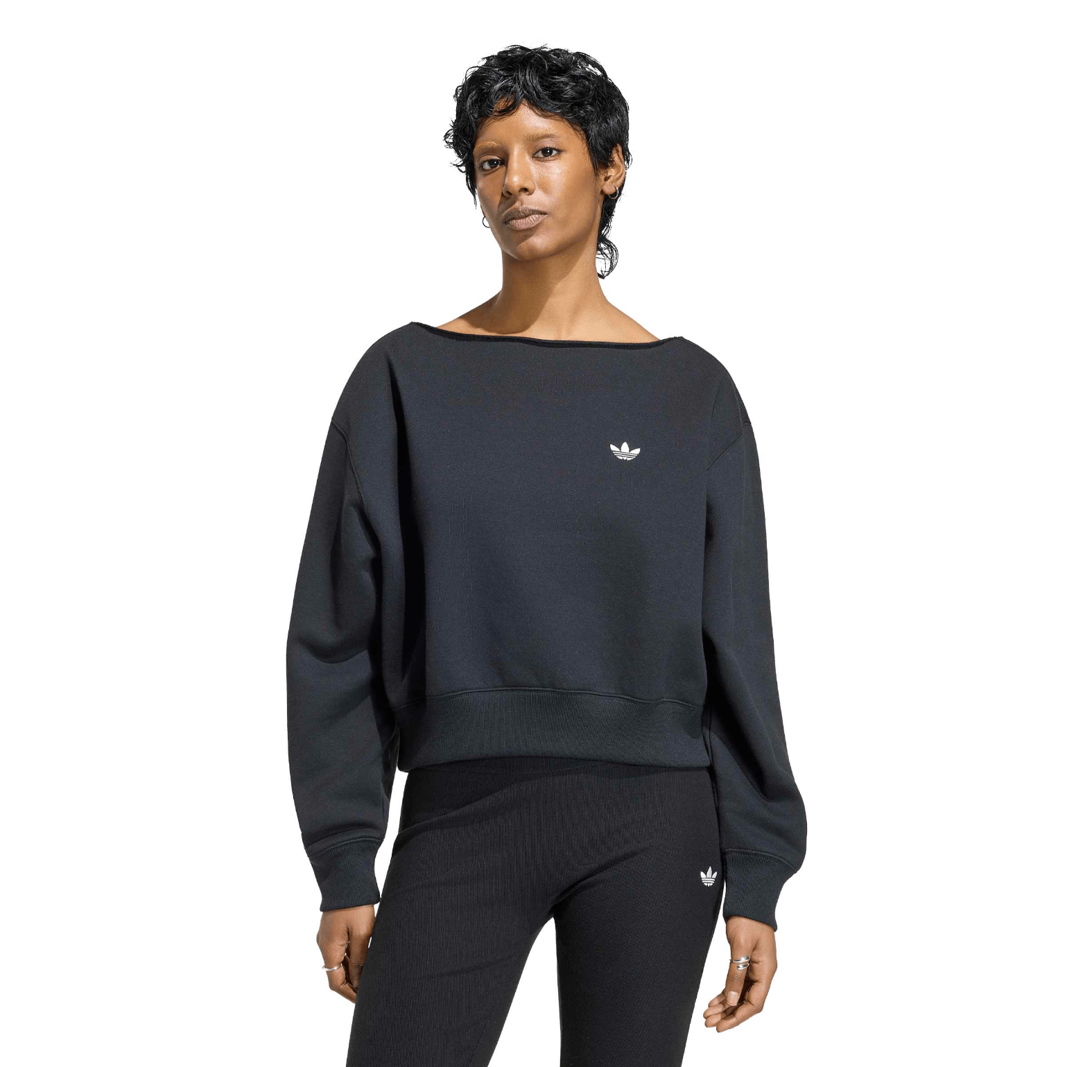 POLERON ADIDAS ESS CRW LO MUJER