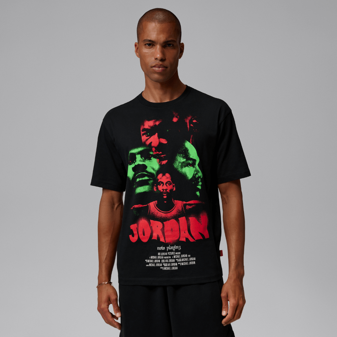 Polera Manga Corta Gráfica Jordan Hombre