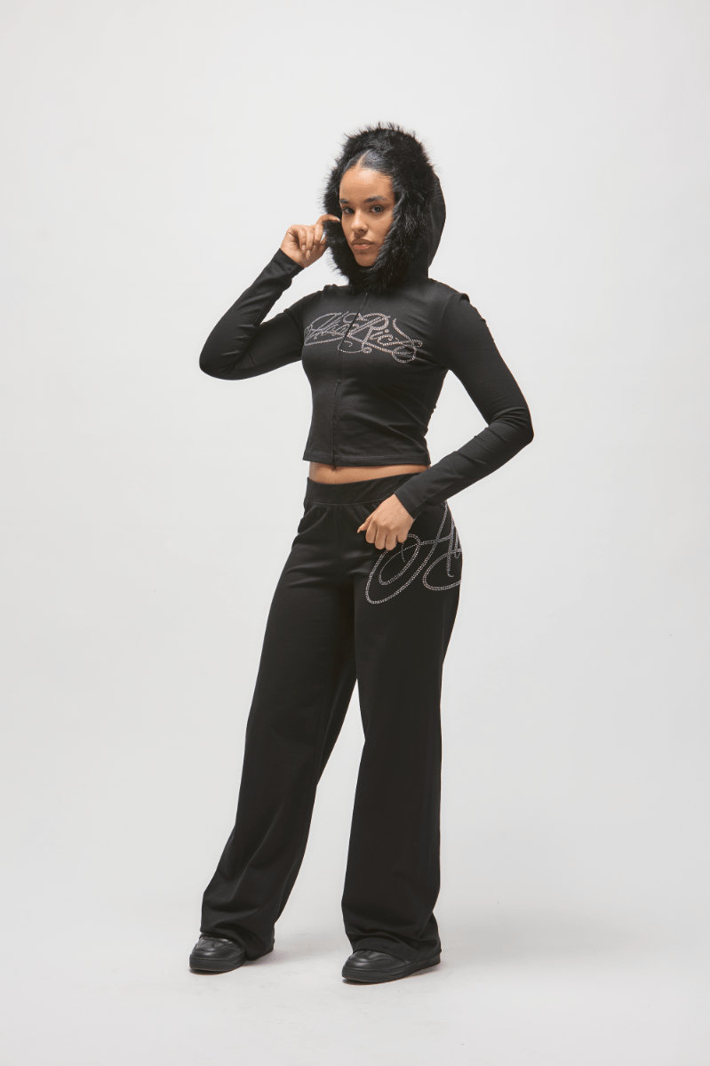 PANTALON HOODRICH MUJER NEGRO