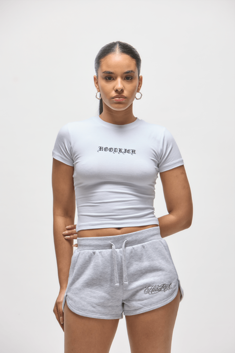 POLERA MANGA CORTA HOODRICH MUJER BLANCO