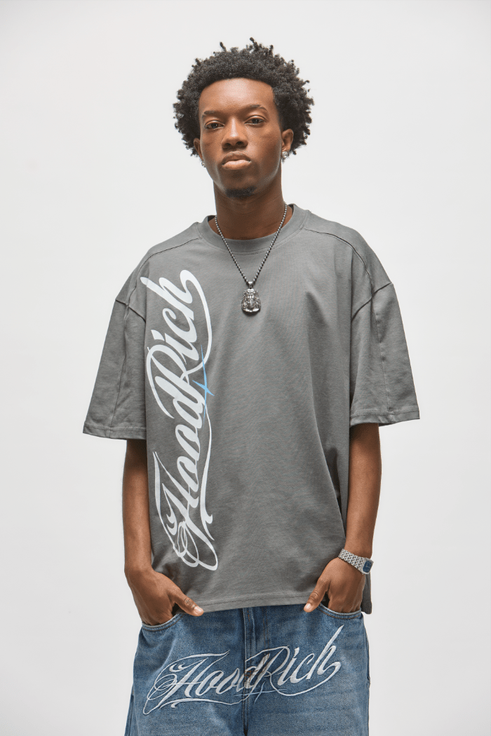 POLERA MANGA CORTA HOODRICH HOMBRE GRIS