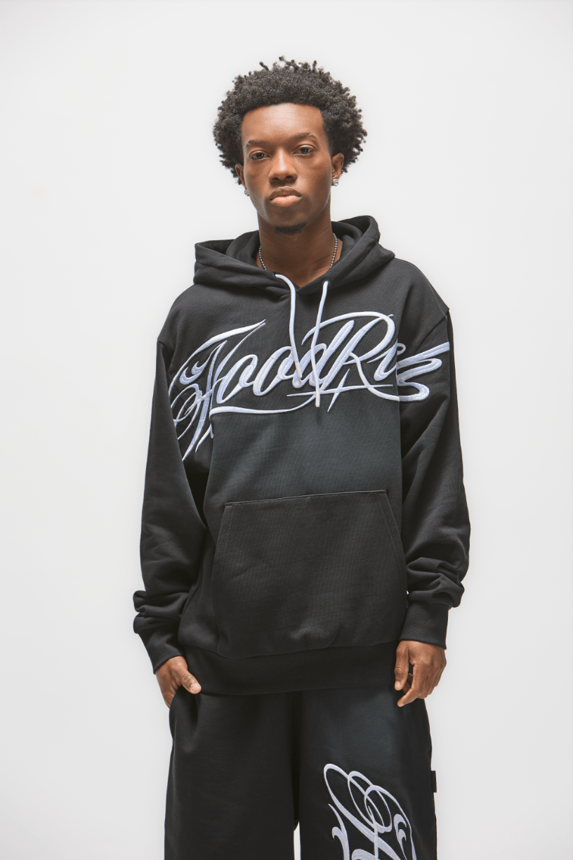 POLERON HOODIE HOODRICH HOMBRE NEGRO