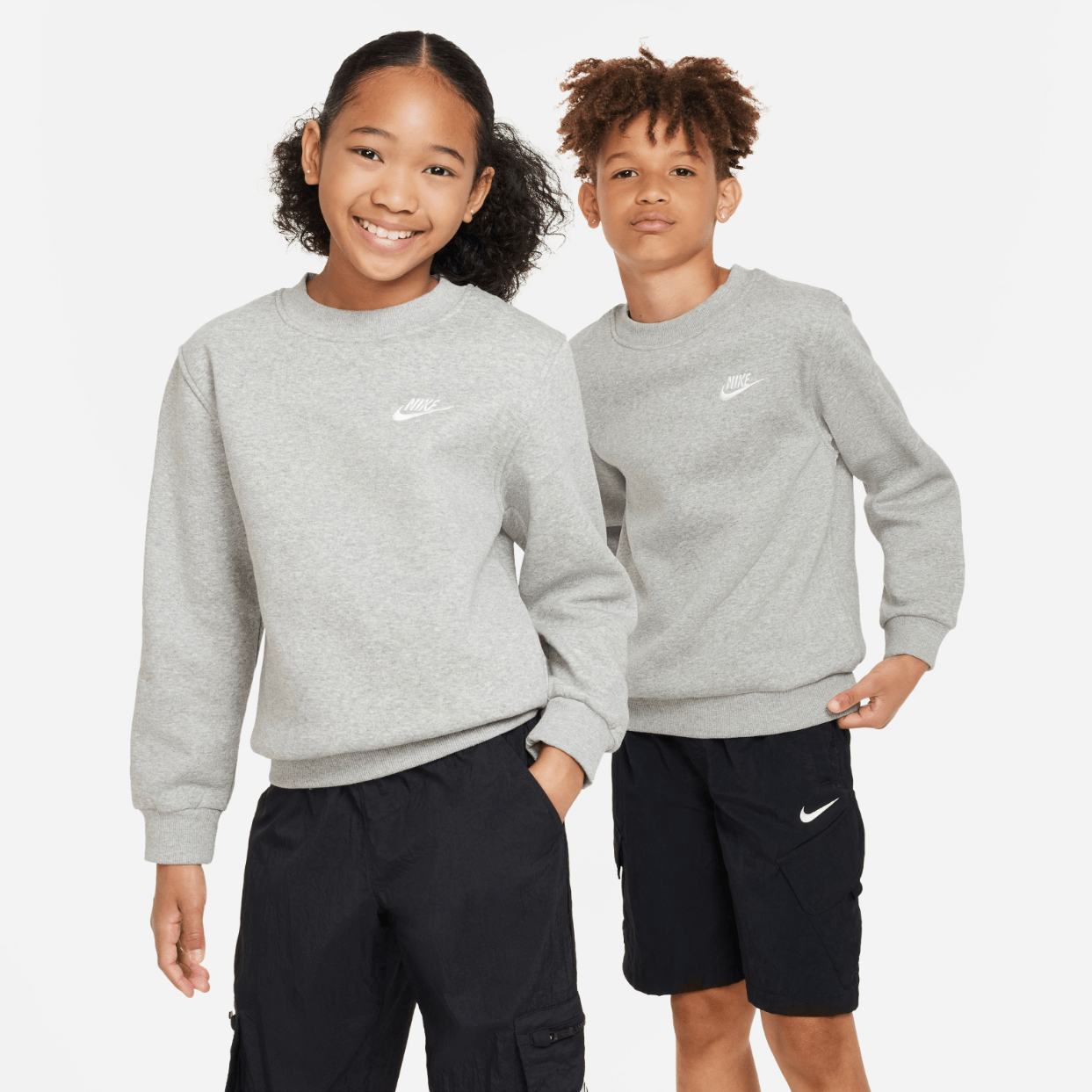 Polerón Crew Fleece Nike Niño Grande