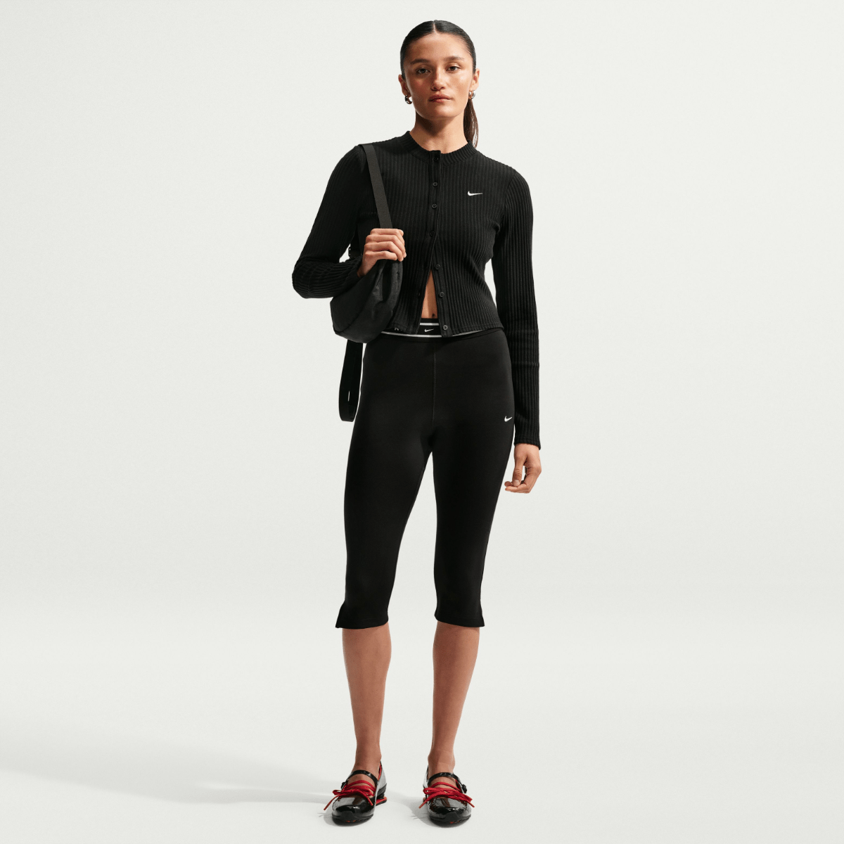 PANTALON NIKE W NK CHILL JRSY CAPRI TIGHT MUJER